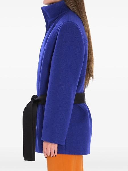 Cappotto corto con cintura