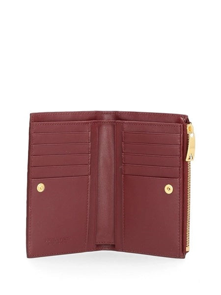 Portafoglio Intrecciato Bi-fold medio
