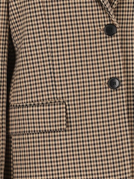 Blazer over micro check