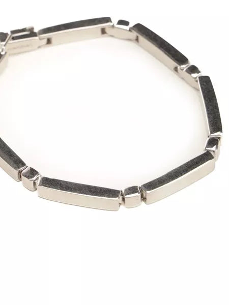 bracciale con barrette in metallo