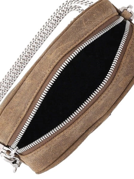 Mini Star Bag in pelle scamosciata