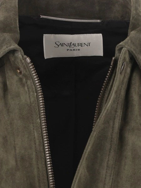 Bomber in pelle crosta vintage