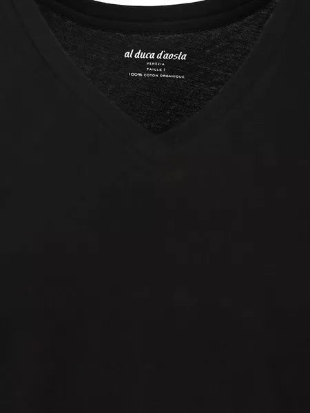 T-shirt con scollo a V