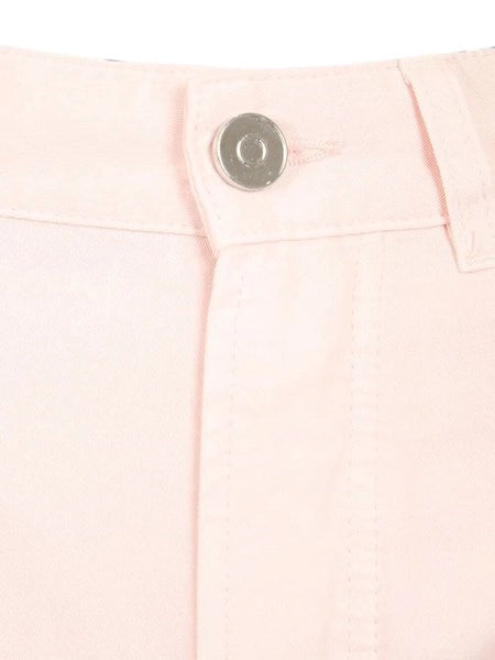 Pantaloni denim arrotondati