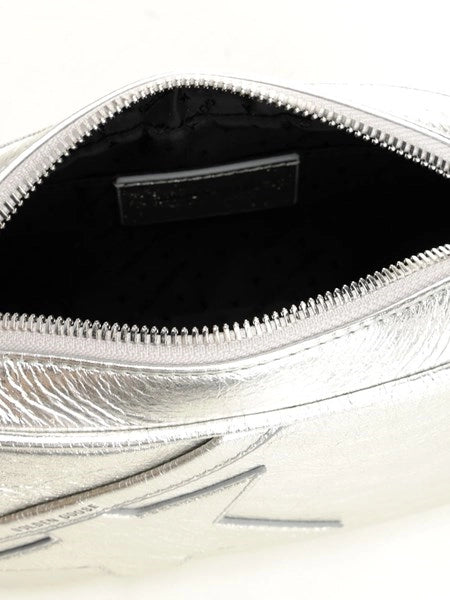 Mini Star Bag in pelle laminata