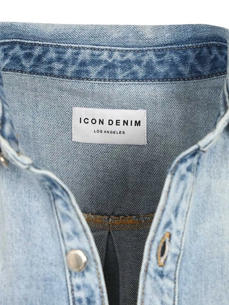 Camicia over in denim "Noa"