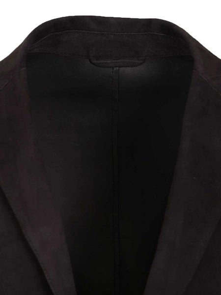 Blazer in suede
