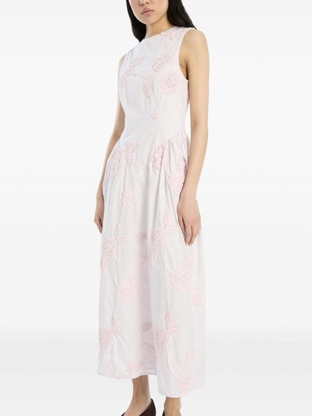 Vestito midi a fiori