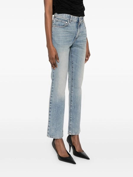 Jeans a gamba dritta