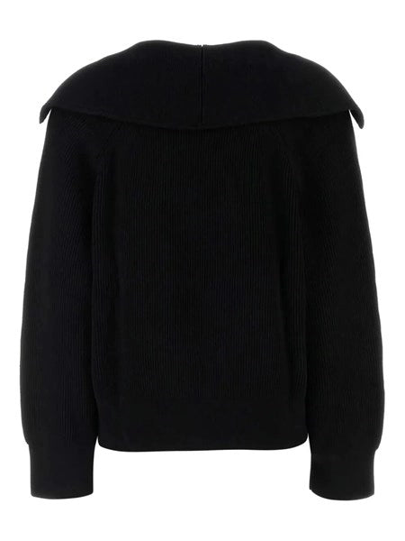 Maglia in cotone a coste inglesi