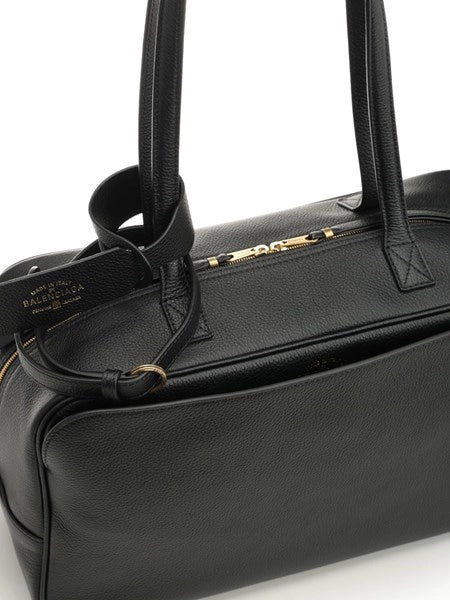 Tote bag media in pelle "Carrie"