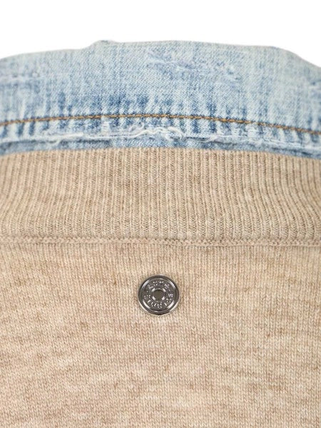 Maglia in lana a strati