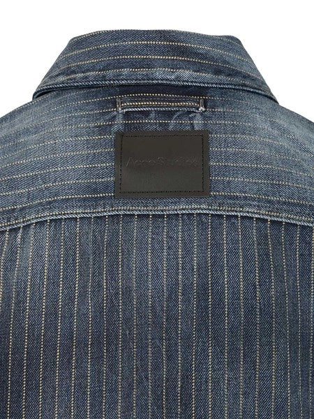 Giacca patchwork in denim