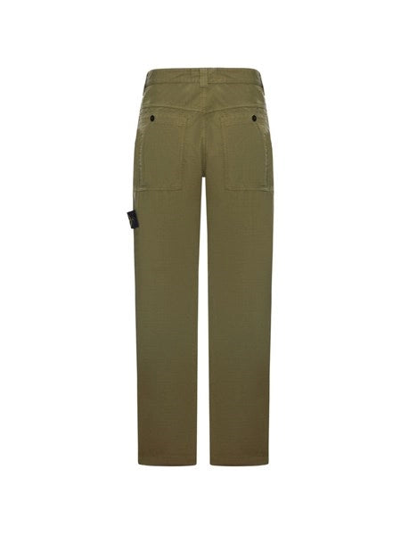 Pantalone chino in ripstop di cotone biologico