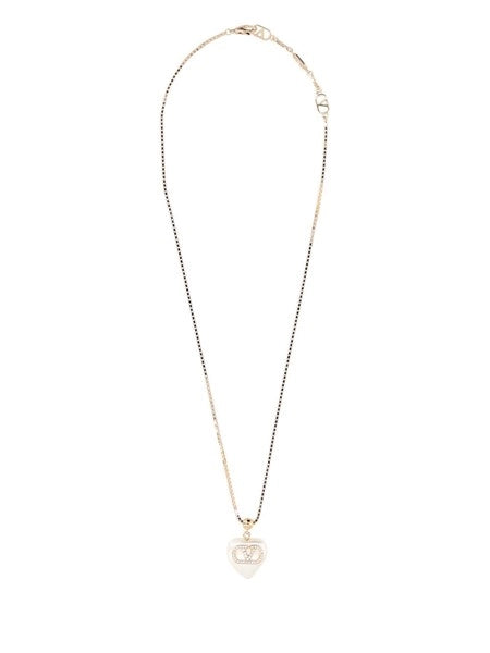 collana con pendente a cuore VLogo Signature