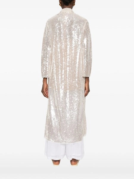 Spolverino con paillette “Liquid Sequins”
