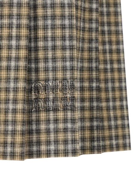 Minigonna in tartan
