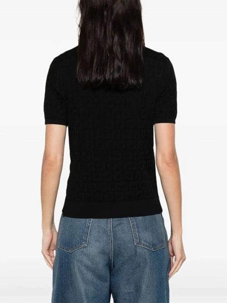 Maglia in cotone e viscosa FF