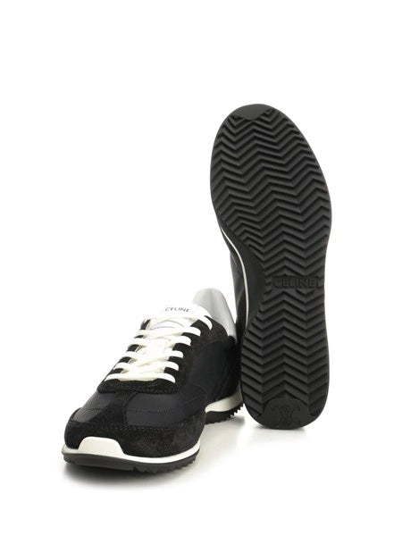 Sneaker bassa "Racer" in suede