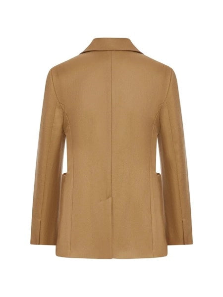 Blazer monopetto in lino