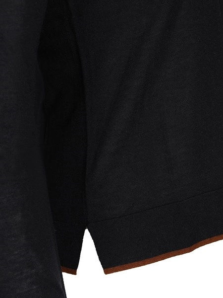 Cardigan con colletto
