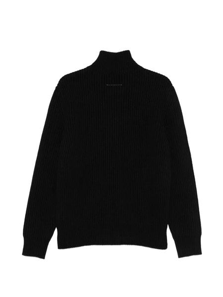 Giacca in maglia a costine