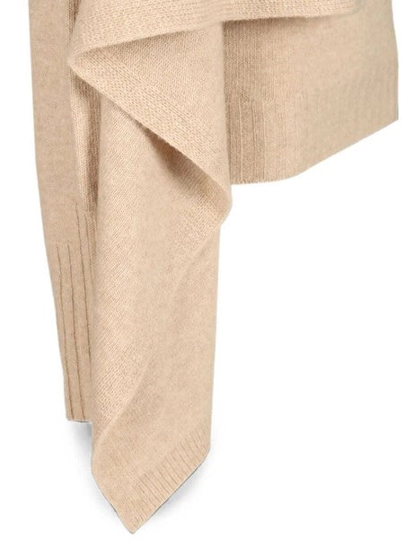 Maglione con dettagli drappeggiati