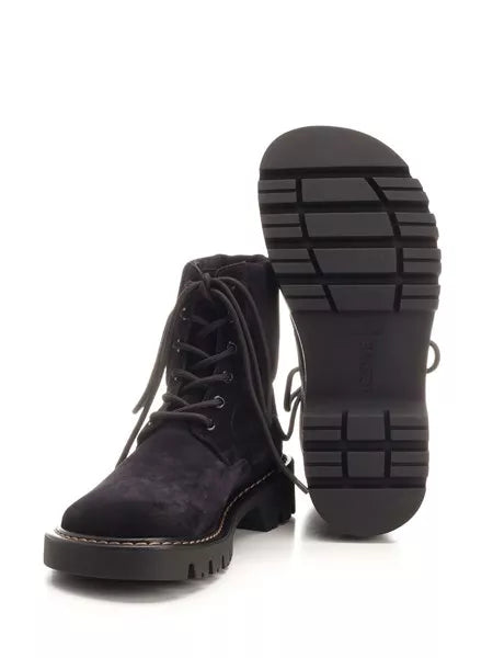 Stivaletto Sierra combat boot in pelle scamosciata