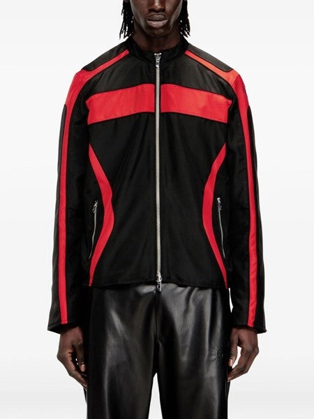 Giacca biker in nylon