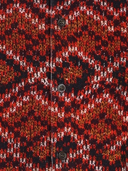Camicia in velluto stampata