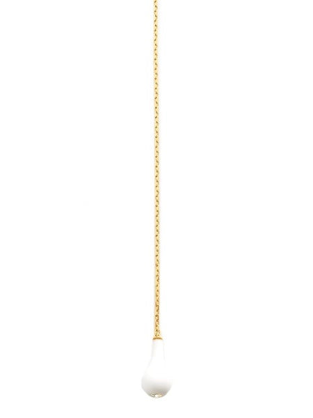 Collana con pendente di cristallo