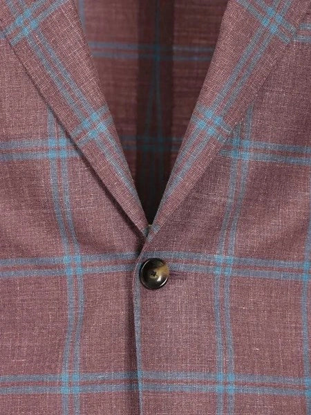 Blazer sfoderato check