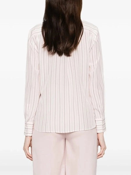 Camicia in crêpe de Chine