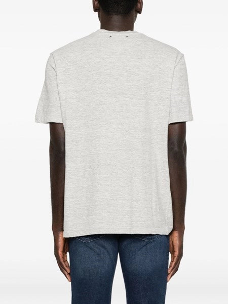 T-shirt con stampa a bandiera