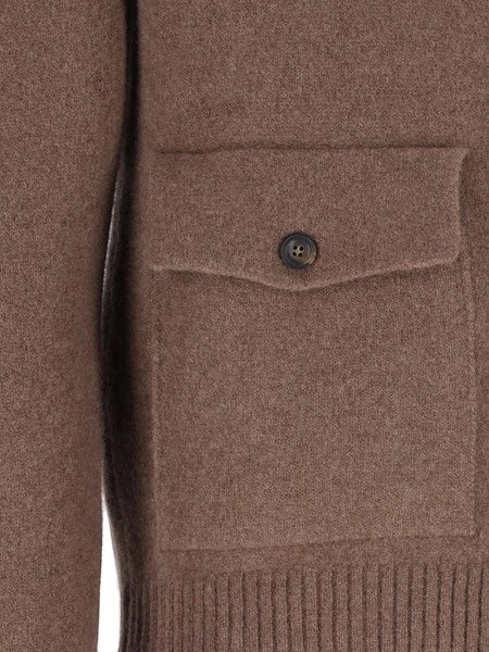 Cardigan con zip
