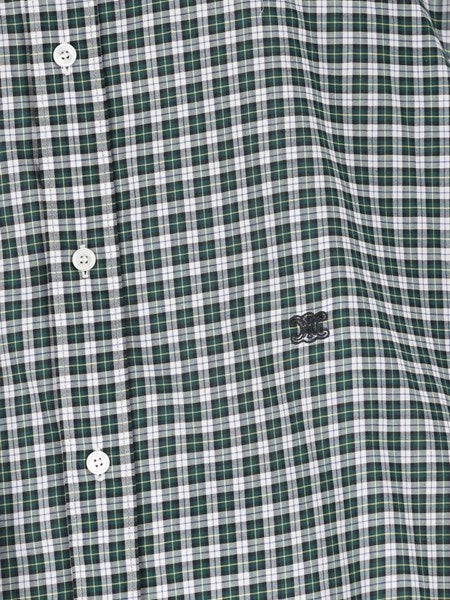 Ampia camicia in tartan