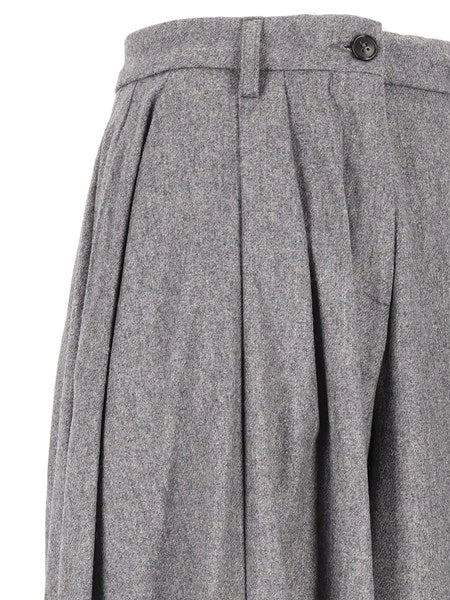 Pantaloni Dilan in misto lana