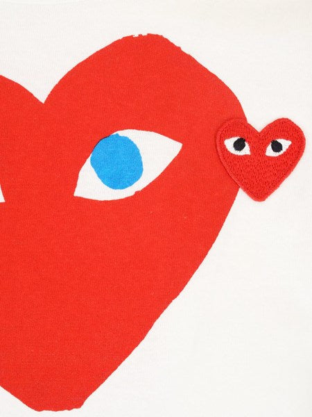 T-shirt cuore grande