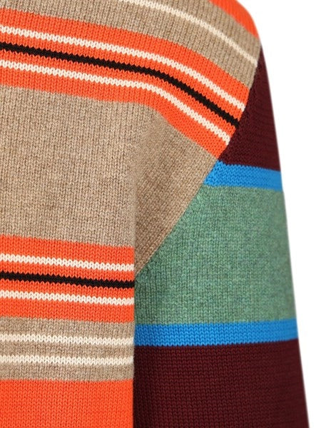 Maglione a righe
