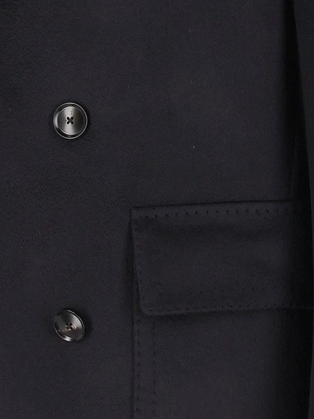cappotto doppiopetto in cashmere