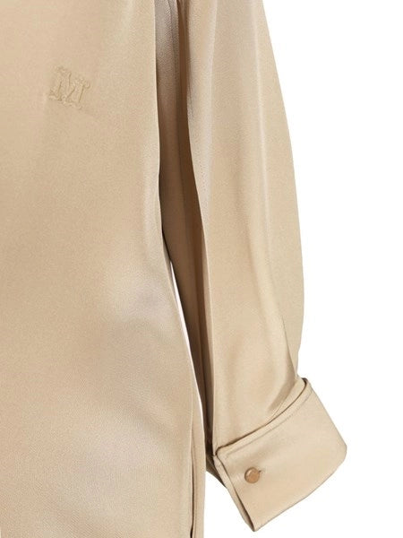 Abito polo in crêpe de Chine di seta