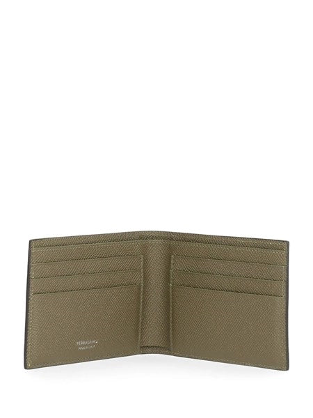 Portafoglio bifold Gancini