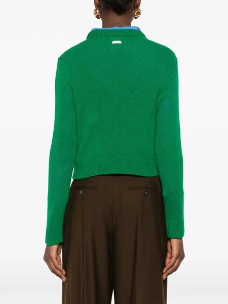Maglia girocollo in cashmere