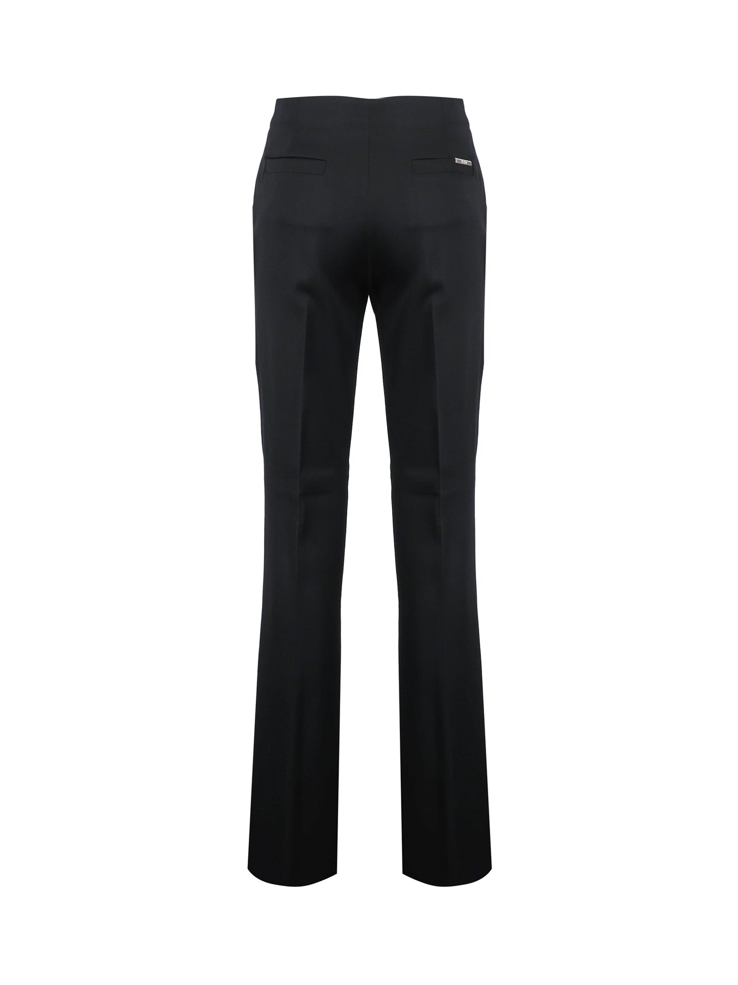 Pantaloni lunghi in gabardine di lana