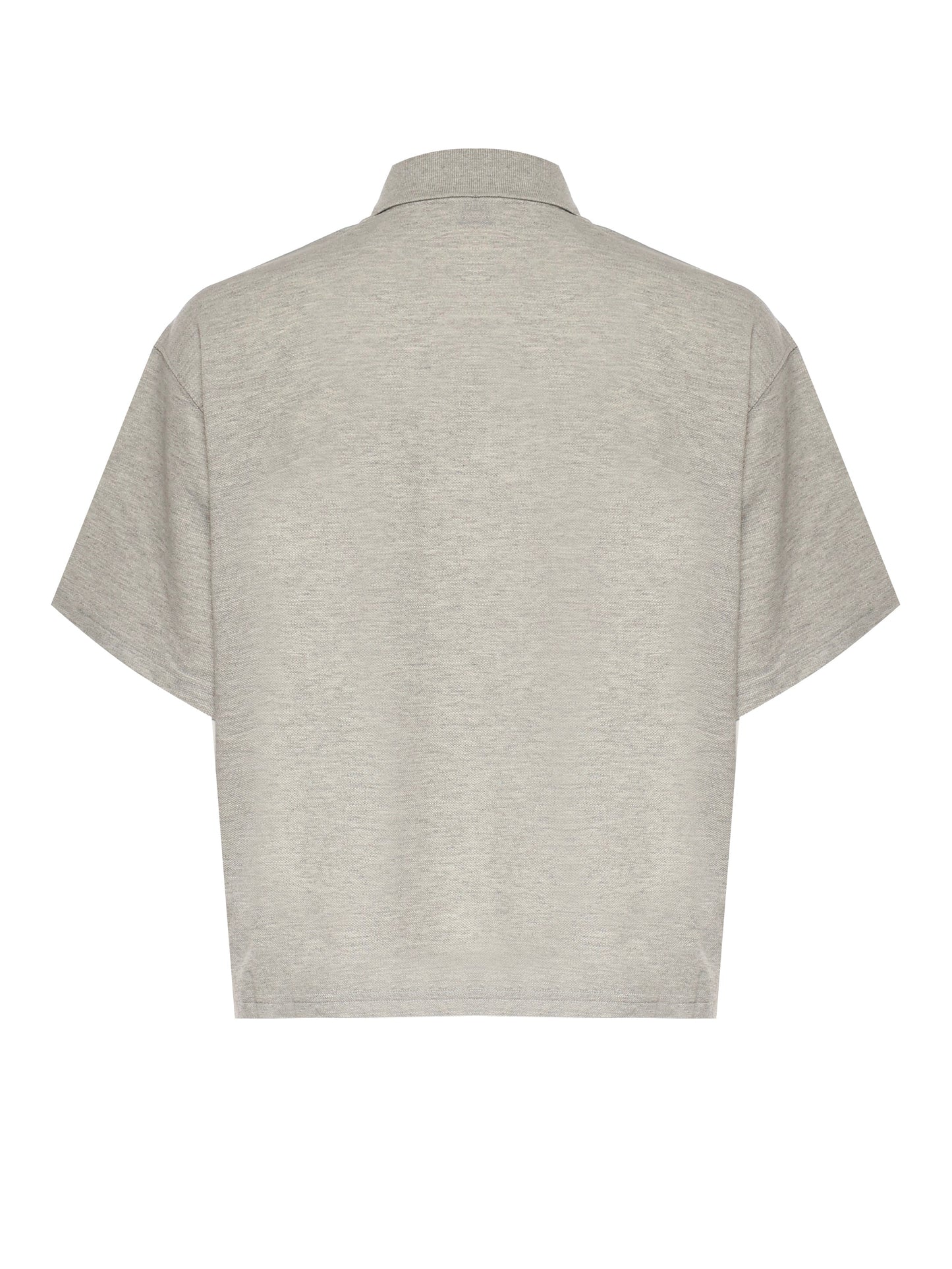 Polo in misto cotone con logo