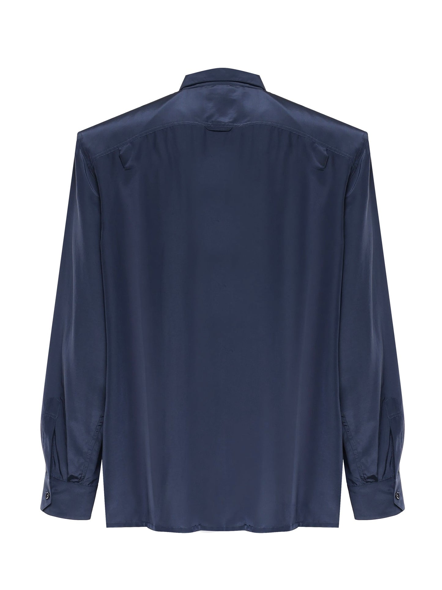 Camicia in viscosa e seta