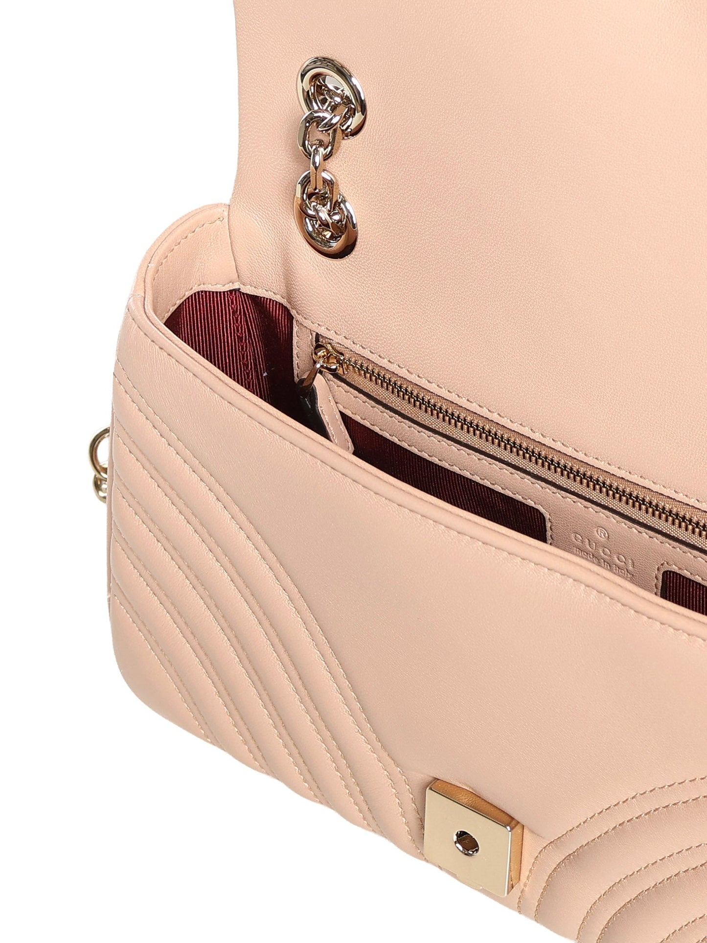 Borsa a spalla GG Marmont media
