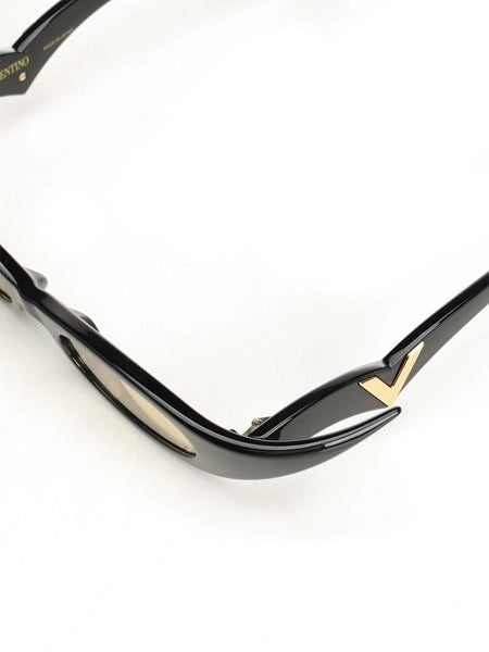 Occhiali da sole in acetato nero
