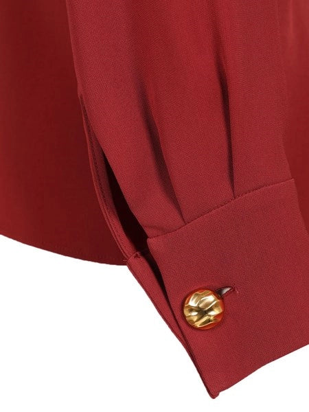 Blusa in cady tecnico leggero