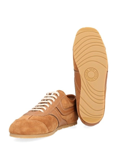 Sneakers in pelle e suede